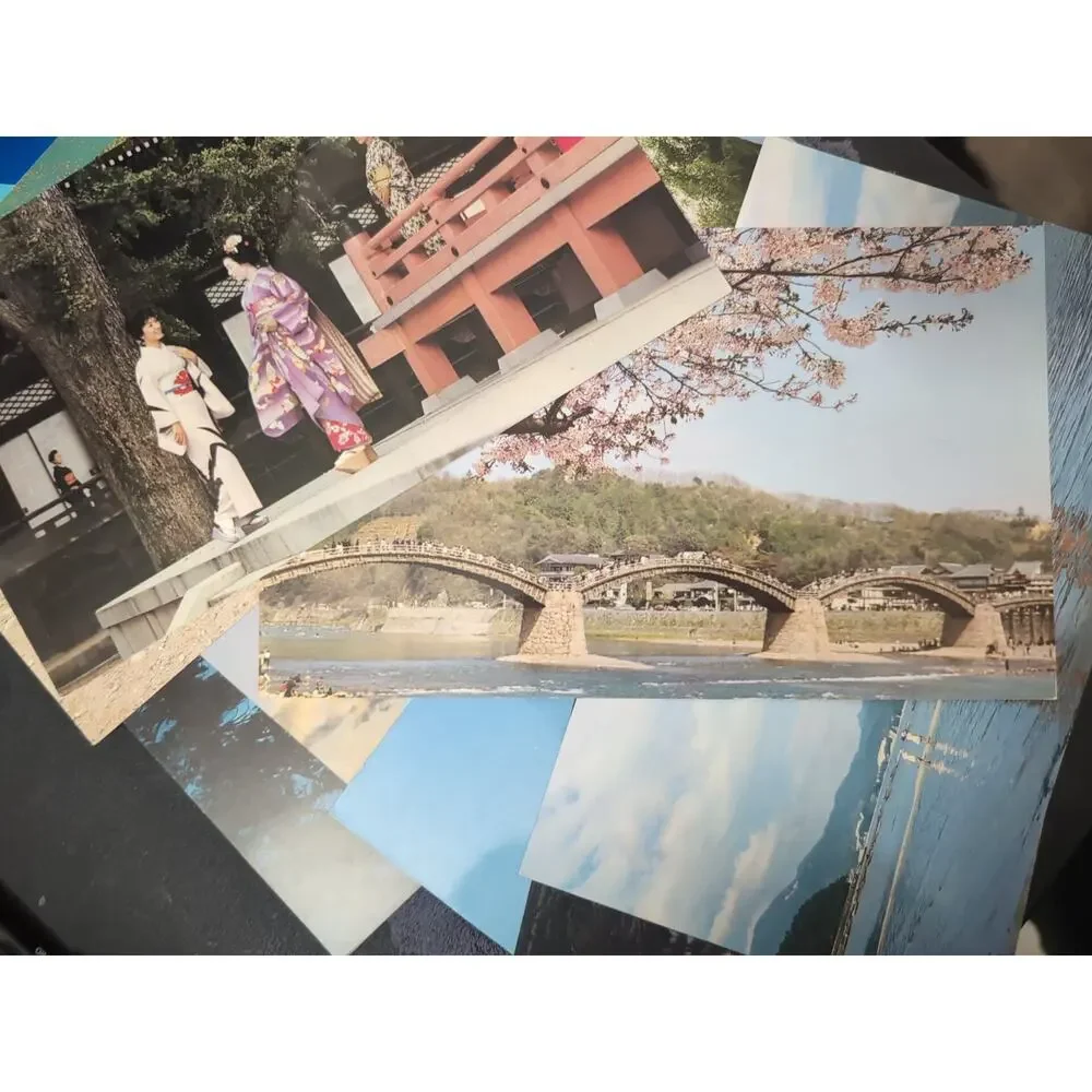 Vintage Fukuda Japan Postcard 20 pc Set 5.75 x 9.75